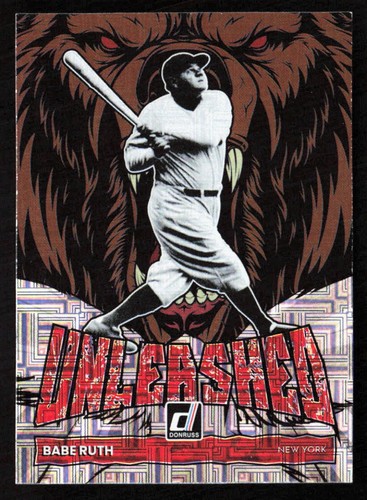 2022 Panini Donruss Babe Ruth Unleashed Vector #UL-13 New York Yankees ...