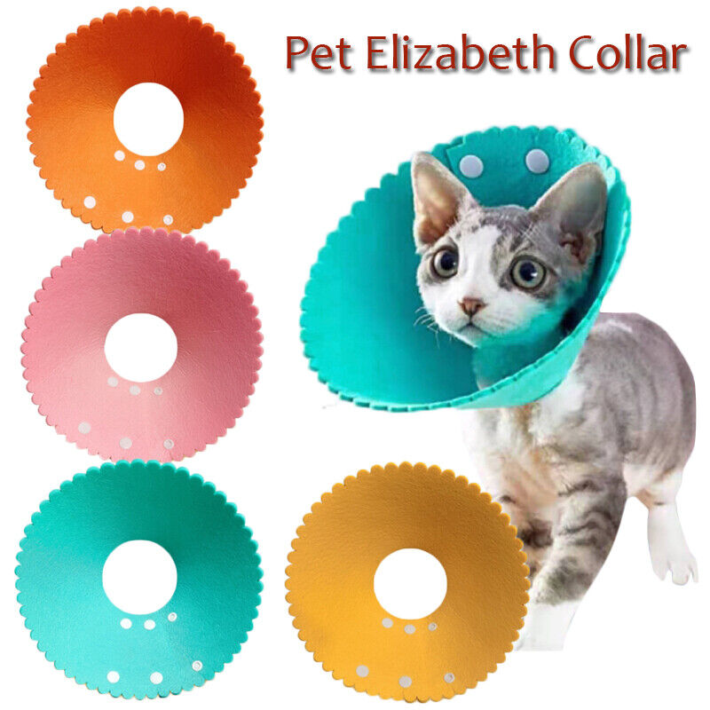 Elizabethan Pet Protective Collar Dog Cat Anti-lick Cone Wound Healing Recovery