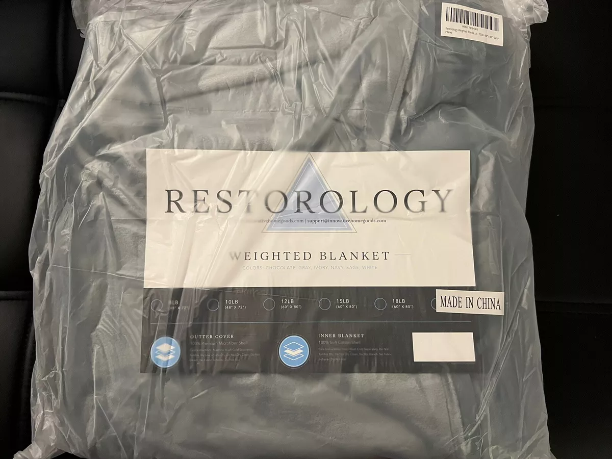 Restorology weighted blanket clearance
