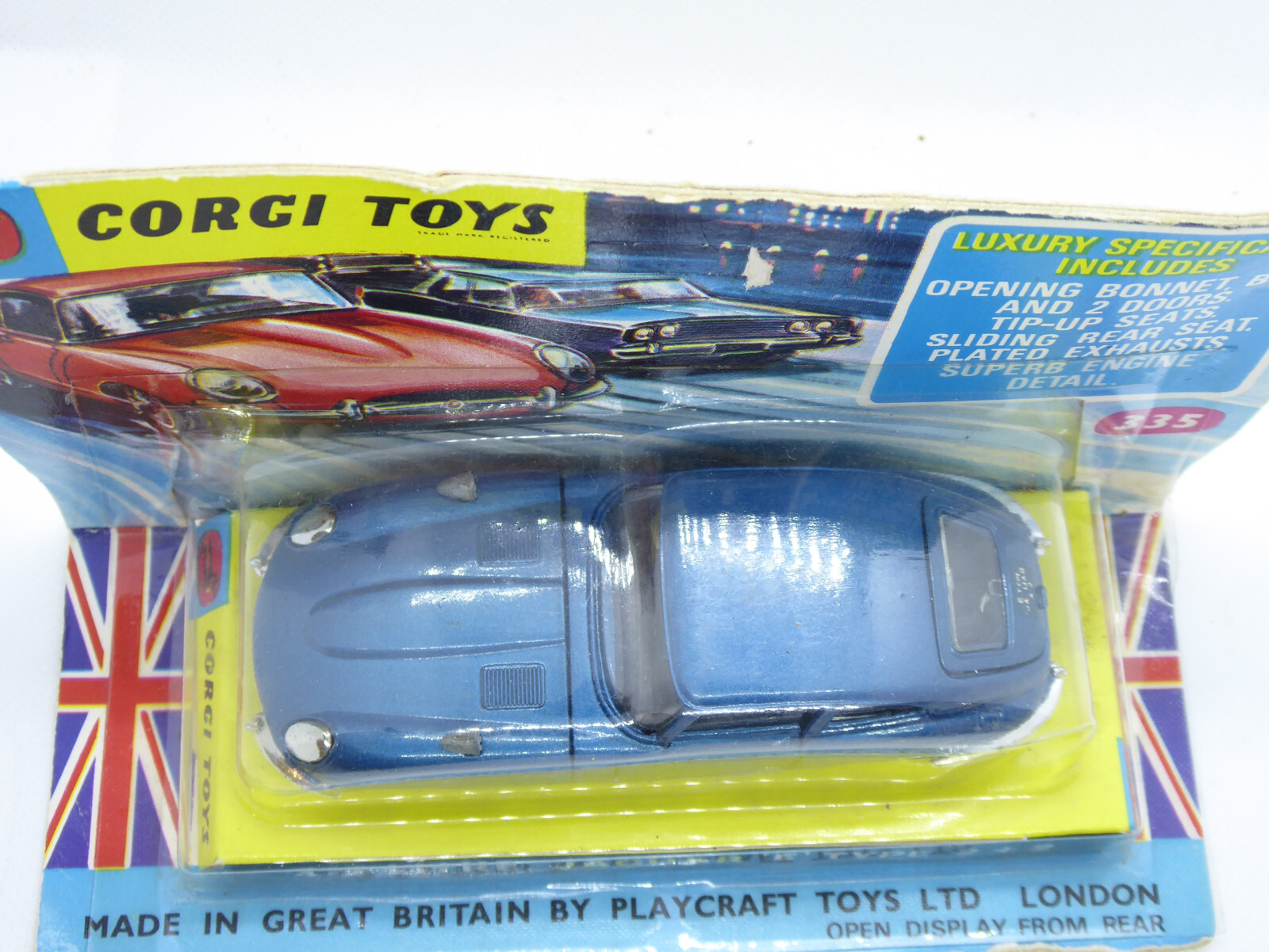 Corgi 335, Jaguar 2+2 E Type - Free Price Guide & Review