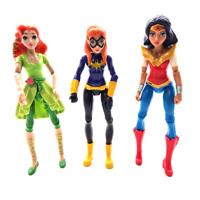 DC TM Comics Super Hero Girls 6'' Action Figure Lot of 3 Mattel Wonder Woman