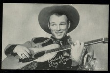 Roy Rogers Exhibit Card