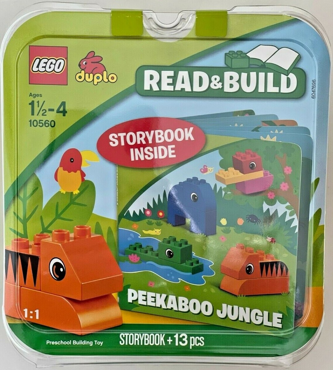 LEGO Duplo Read & Build Peekabook Jungle 10560-New in Sealed Box