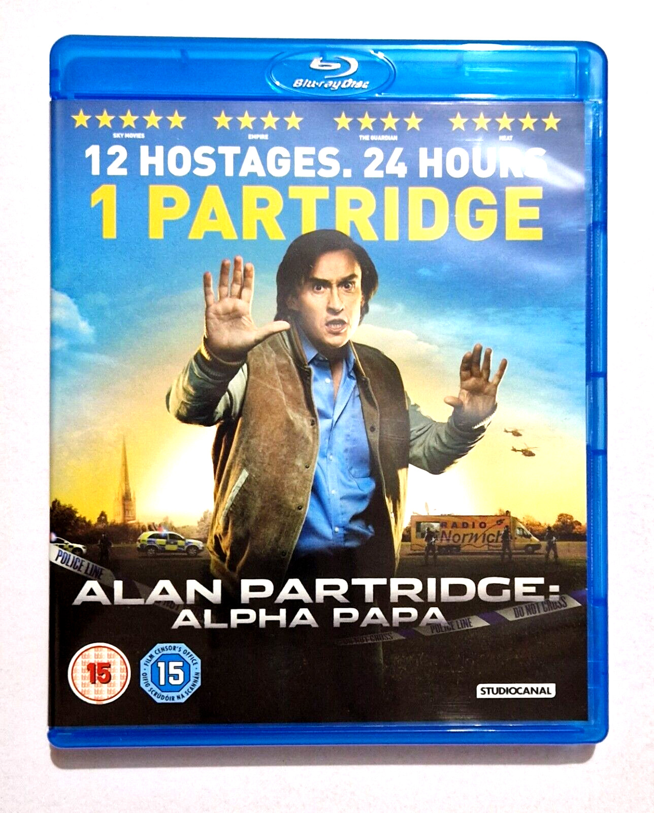Alan Partridge Alpha Papa BLU RAY Starring Steve Coogan