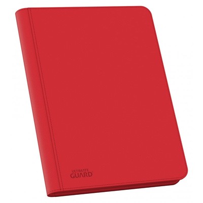 Ultimate Guard 18 Pocket Binder Zipfolio360 Xenoskin Red 1.54 Pound