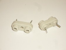 2X HC-6U CERAMIC RADIO SCANNER CRYSTAL SOCKET (2 PC SET) CCS-6