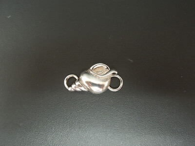 Lestage Convertible Sterling Titan Shell Clasp