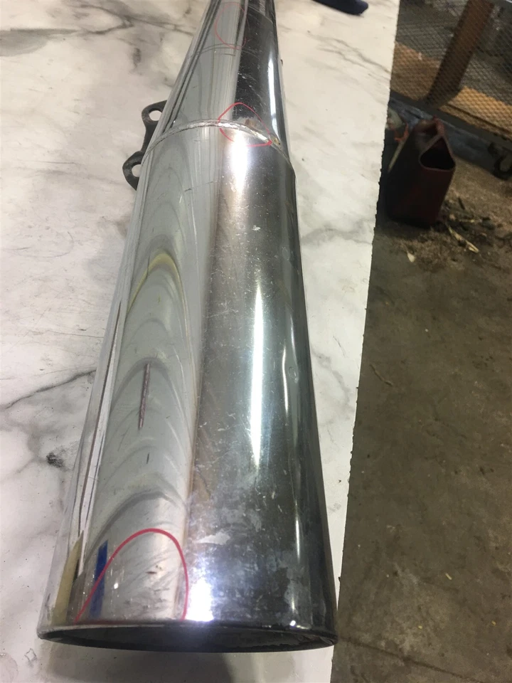 82 Honda CB 750 CB750 F Super Sport silenciador lateral derecho tubo escape Foto 2 de 4