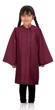 Child Matte Maroon Graduation Gown / Choir Robe - Preschool Kindergarten Gowns