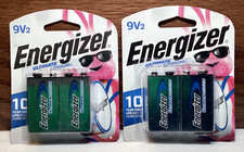 Energizer 9V Ultimate Lithium Batteries 4 count  Two Packs of 2 Exp 12/2032