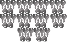 Fits #15 (1148) Deere/Polaris/Indak/Kubota Replacement Key *50 Pack*