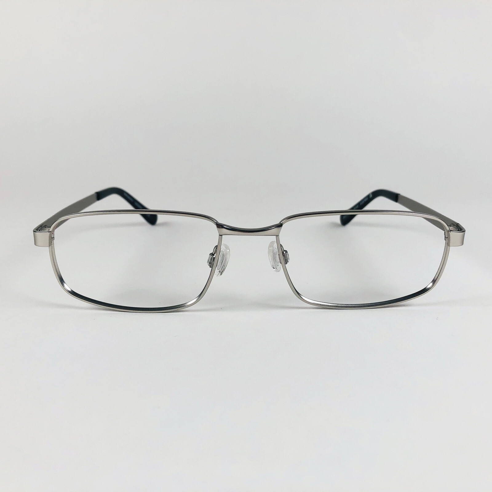 SPECSAVERS eyeglasses SATIN SILVER RECTANGLE glasses frame MOD: ORRICK ...