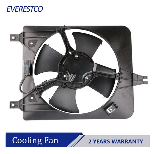 Driver Side A/C Condenser Cooling Fan Assembly Fits 19982002 Honda