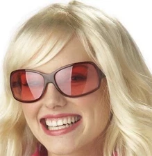 Legally Blonde Glasses Elle Woods Fancy Dress Halloween Adult Costume Accessory