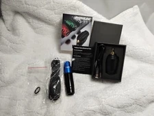 BIG WASP Wireless Tattoo Gun With Padieoe Wireless Battery Open Box Never Used