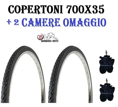 2 Copertoni Antiforatura Per Bici 700x35 &ndash; City Bike, E-bike, 28 Pollici, CHAO YANG