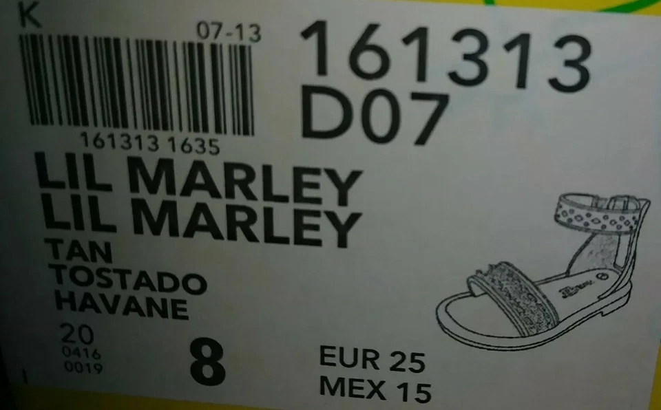 Smart Fit LIL MARLEY 女孩 学步儿童 米色 棕褐色 粉红色 闪亮 凉鞋 US 8 EUR 25 — 第 2/2 张图片