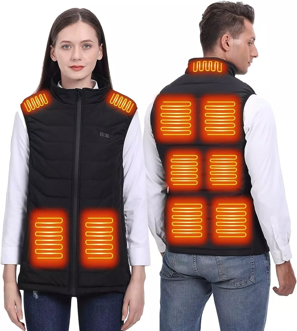 Avarmora Heated Vest for Men and Women,Electric Heated Body Warmer Heated  jacket