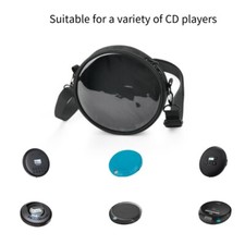 Travel Compact Disc Player Case Water Resistant Oxford with Secure Waist Band