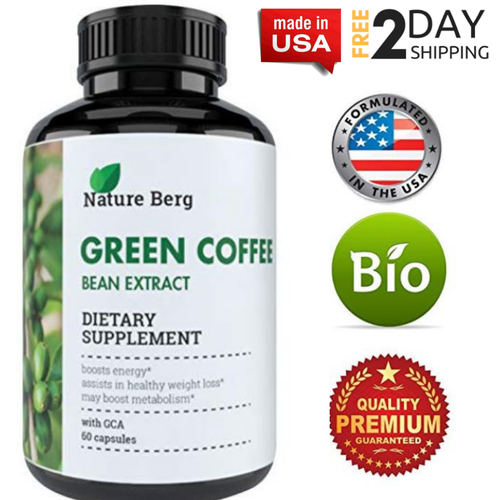 Pastillas De Café Verde Para Adelgazar- Capsulas Para Bajar De Peso  Naturalmente | eBay