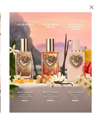 Dolce & Gabbana My Devotion EDP Intense Spray 3.3 fl oz Vanilla Made Italy