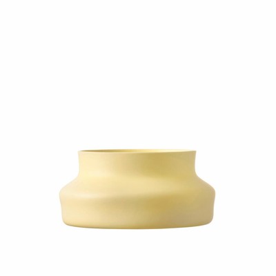 Gense Vase Dorotea Mellow Yellow, Dekovase, Blumenvase, Keramik, 25 x 12 cm