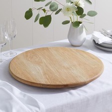 The White Company Lazy Susan Wooden Oak Board Tray Serving Food Dinner