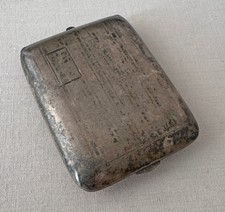 Vintage Sterling Silver International Silver Co Small Cigarette Case;Y104