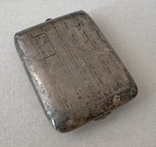 Vintage Sterling Silver International Silver Co Small Cigarette Case;Y104