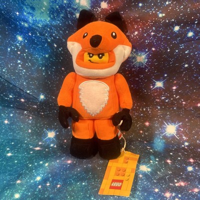 Lego Minifigur Fuchs Kostüm Mädchen Plüsch Brandneu mit Etikett offizielle Manhattan Toy Co