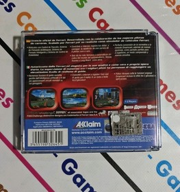 SEGA DREAMCAST F355 FERRARI CHALLENGE PAL ITALIAN ESP COMPLETE 