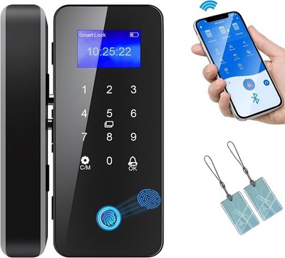 Türschloss Smart Türschloss Fingerabdruck Sicherheit Schlüsselloser Zugang Front Tastatur Neu