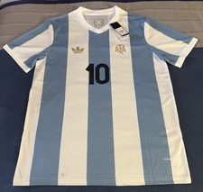 Messi Argentina National Team Jersey Adidas Large
