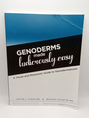 Genoderms Made Ludicrously Easy Justin Finch (English) Paperback Book SHIPS FREE