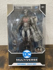 DC Multiverse Superman  FALSE GOD  Action Figure McFarlane Platinum Edition New