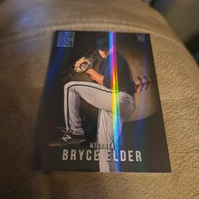 2022 Capstone Baseball Base #37 Bryce Elder - Atlanta Braves Rookie RC