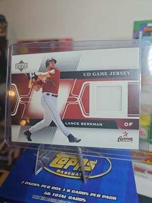 2005 Upper Deck - Game Jerseys Lance Berkman #GJ-LB (MEM)