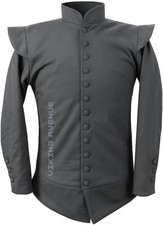 Medieval Quilted Cotton Aketon Full Sleeve Gambeson Jacket  Historical Armor