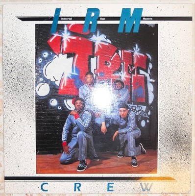 I.R.M. Crew, I Dream Of DJ's Vinyl 12'' 45 RPM Single, Cchil 1-00001 1986