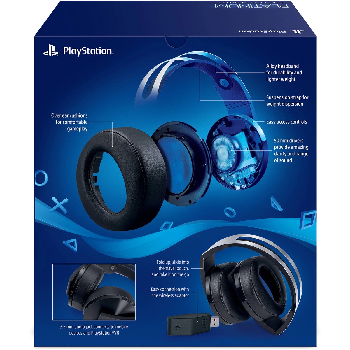 Sony Platinum Ps4 Platinum Headset Not Connecting Sony PS4 Platinum Headset Wireless Surround Headphones For