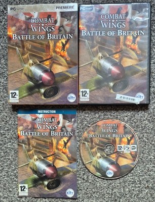 Combat Wings: Battle Of Britain (2006) - PC CD-ROM - Komplett CIB inkl. Schuber