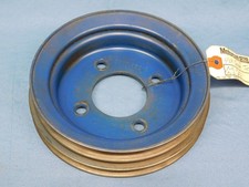1970 71 Ford Mustang Torino Cyclone Crank Pulley 2-row 429 Cj 429scj Oem D0oe-e 1970 71 Ford Mustang Torino Cyclone Crank Pulley 2-row 429 Cj 429scj Oem D0oe-e