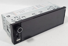 6.36" Single DIN Car Stereo Bluetooth CarPlay Android Auto Touchscreen USB GPS