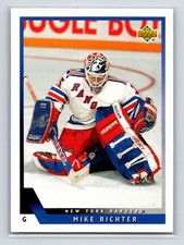 1993-94 Upper Deck - Mike Richter #42 New York Rangers Hockey Card