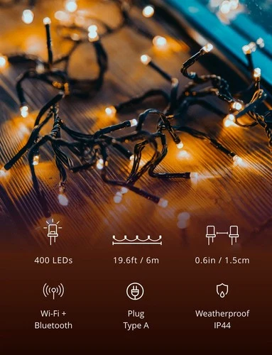 Twinkly Cluster String Lights - Thumbnail 4