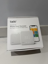 Tado Starter Kit V3+ Wireless Smart Thermostat w/ Hot Water Control NEW ✅