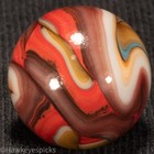 Sammy's Mountain *THUNDERBIRD Swirl Marble 5/8 Mint Hawkeyespicks sg — photo 1