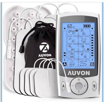 AUVON Dual Channel TENS massager 20 Modes Muscle Stimulator JT8012B BRAND NEW!!!