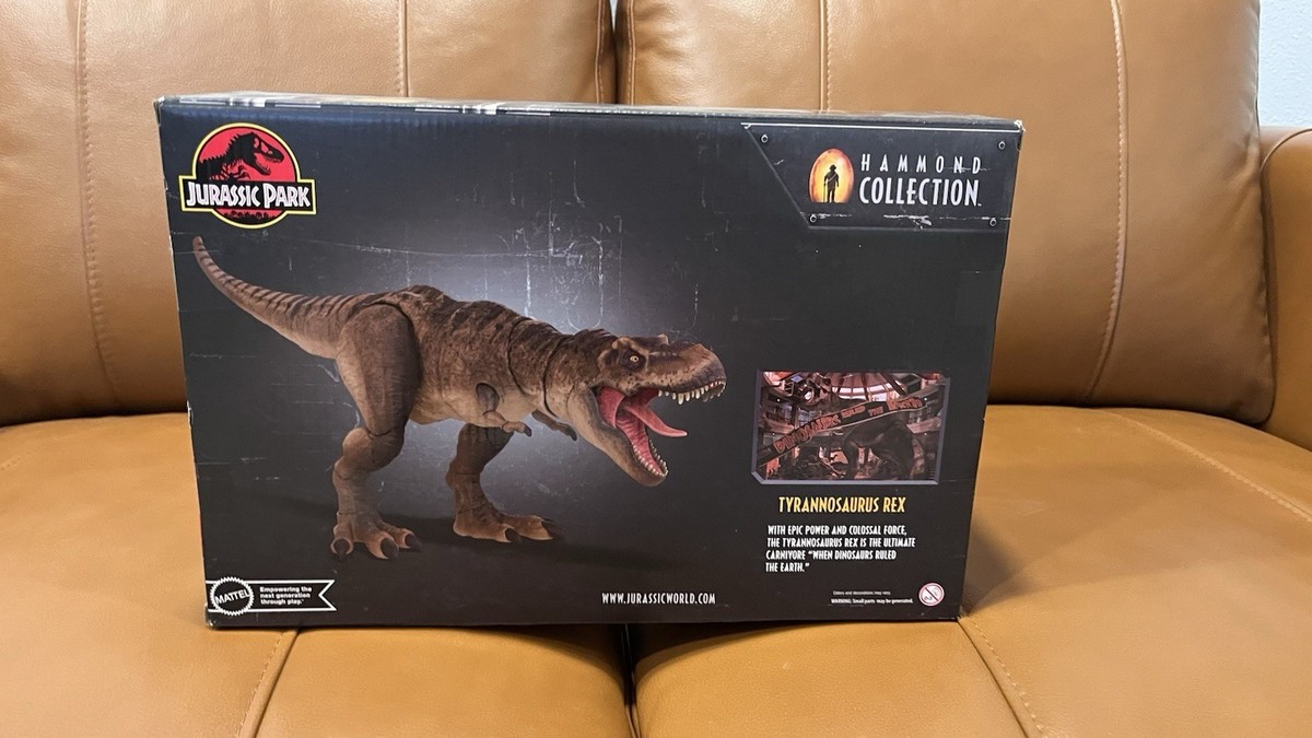 Mattel Jurassic Park Tyrannosaurus Rex 24 in Action Figure for