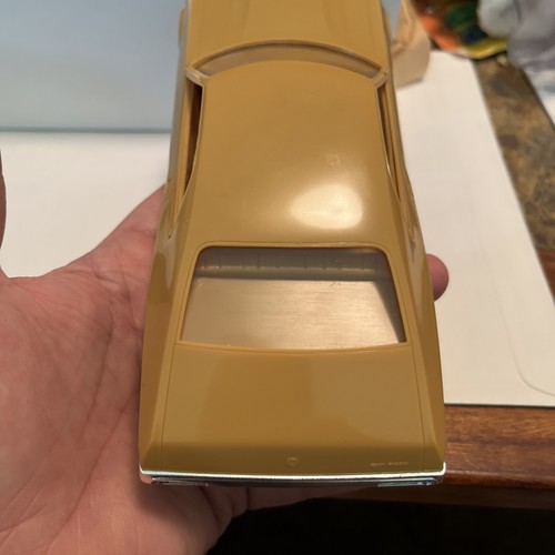 1972 Ford Gran Torino Sport Plastic Promo Model 1/25 Scale Gold Color - Picture 9 of 10